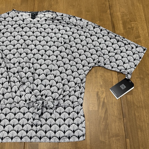 NWT Clara Sun Woo top women's XL kimono sleeve - Picture 3 of 12